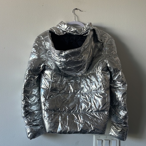 Metallic puffer jacket - Picture 2 of 2